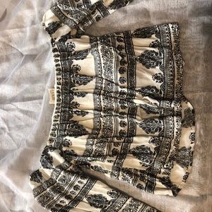Long sleeve Off the shoulder top